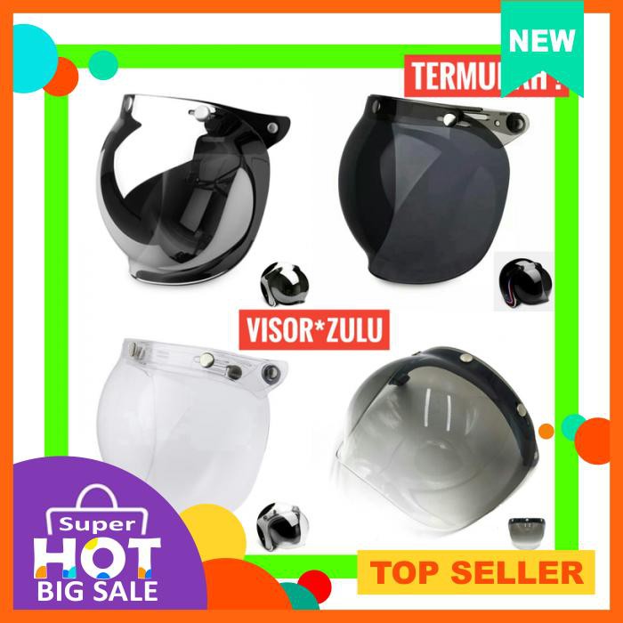 Kaca Helm Zulu Bubble / Visor Zulu