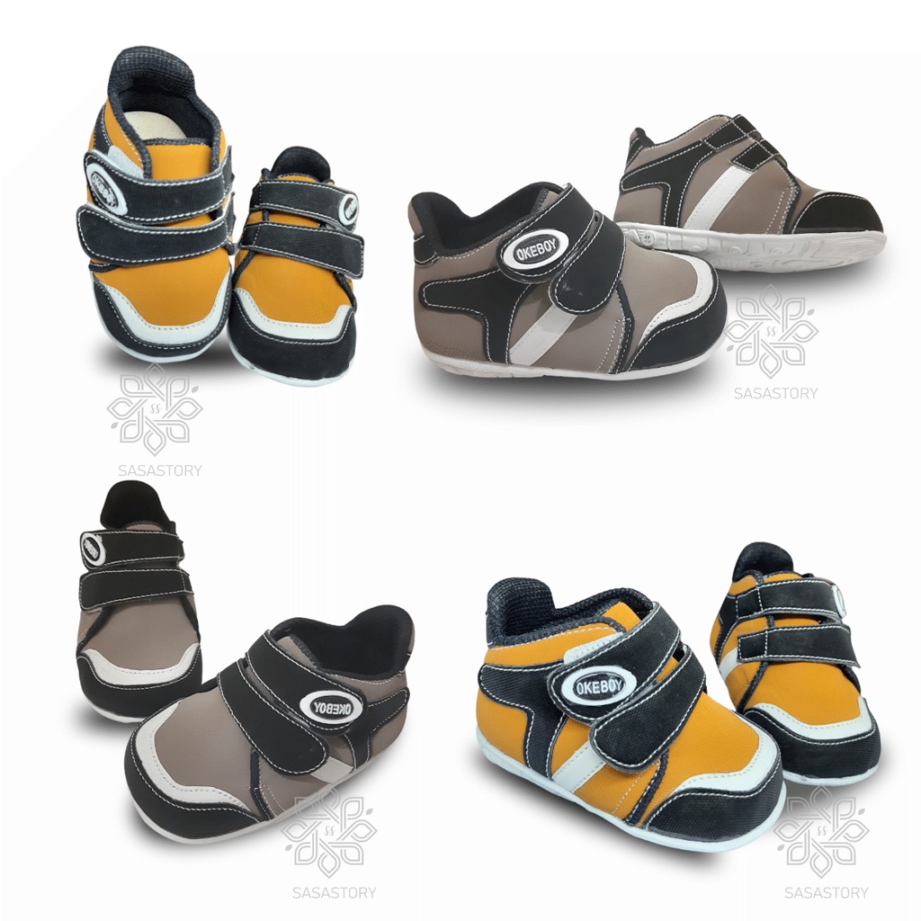 Sasastory Sepatu Boots Anak Laki Laki Sol Bunyi Usia 1 2 3 Tahun Sepatu Boot Anak Perempuan Sol Bunyi Usia 1 2 3 Tahun Sepatu Formal Anak Laki Laki Sepatu Main Anak Perempuan Sepatu Hitam Balita Sepatu Balita GA07
