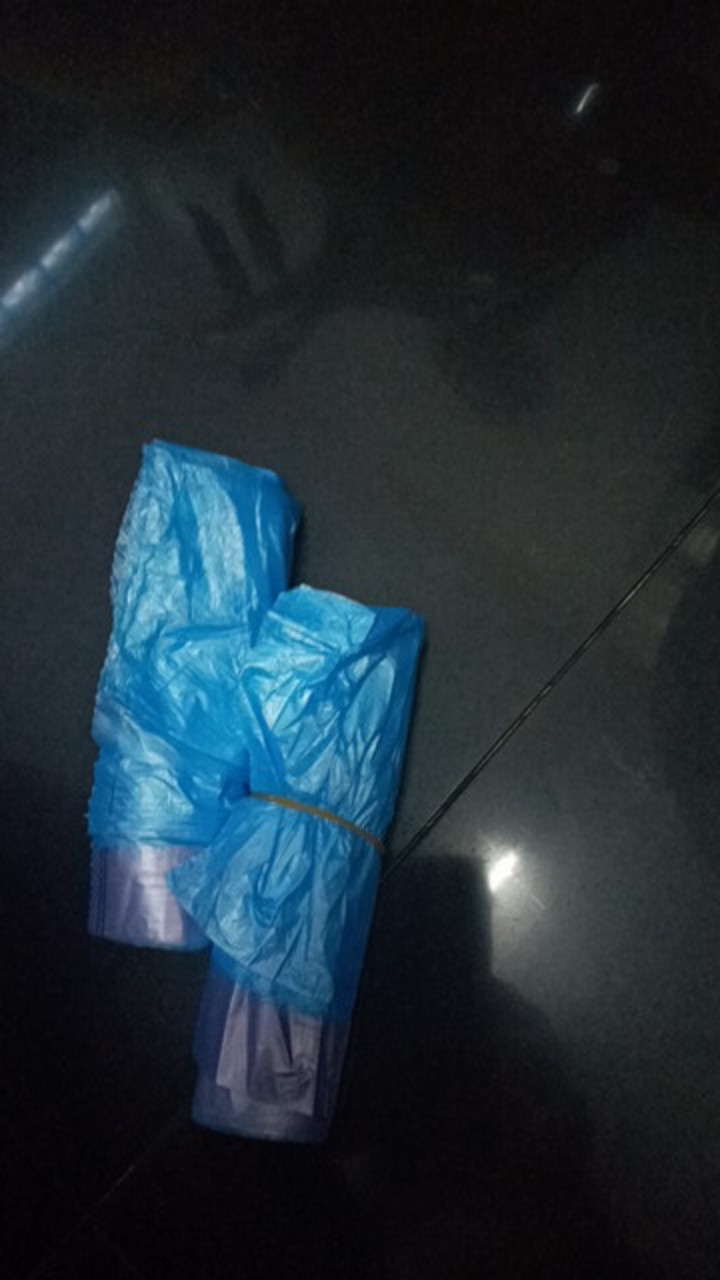 Os Tempat Sampah Roll Plastik Kantong Sampah Gulung 1 Roll 15 - 20 Pcs