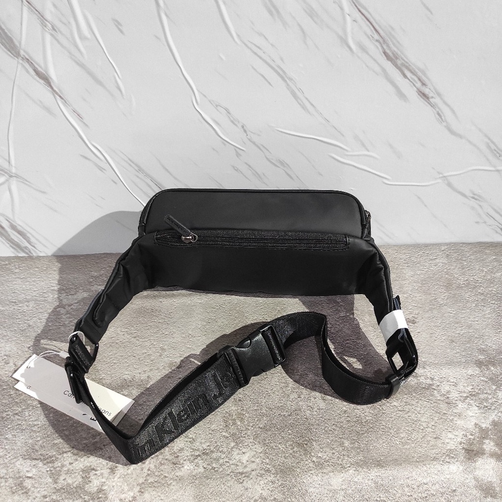 Tas Pinggang Pria Kalvin / Tas Selempang Waterproof Impor