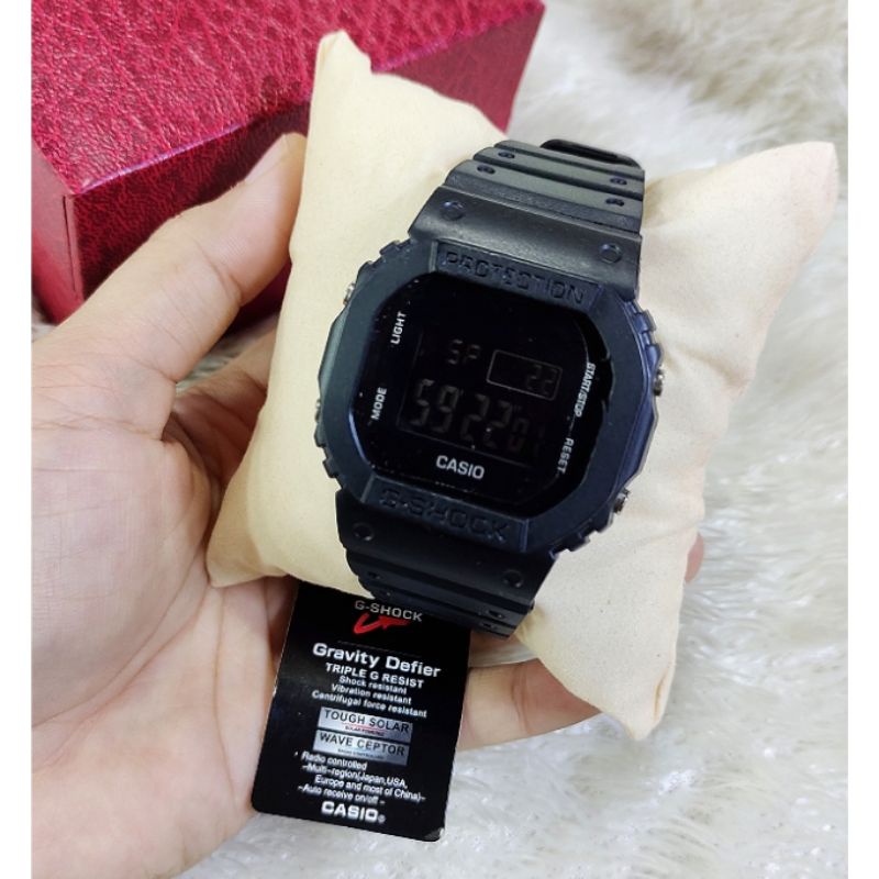 Jam Tangan Sporty Casio Gshock GLS5600 Black G-Shock GLS Rubber