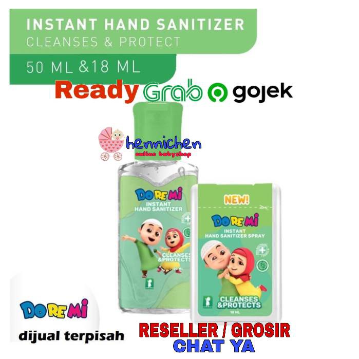 Doremi Nussa Instant Hand Sanitizer Spray Anak