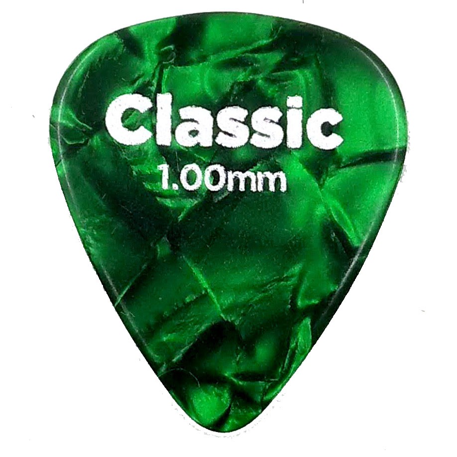 D'Addario Classic Pearl Celluloid Pick Gitar Ori USA