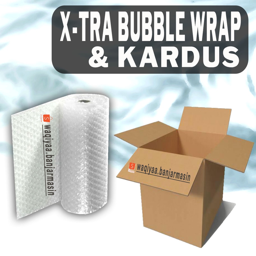 

X-Tra Bubble Wrap Kardus Pengaman Ekstra Packing