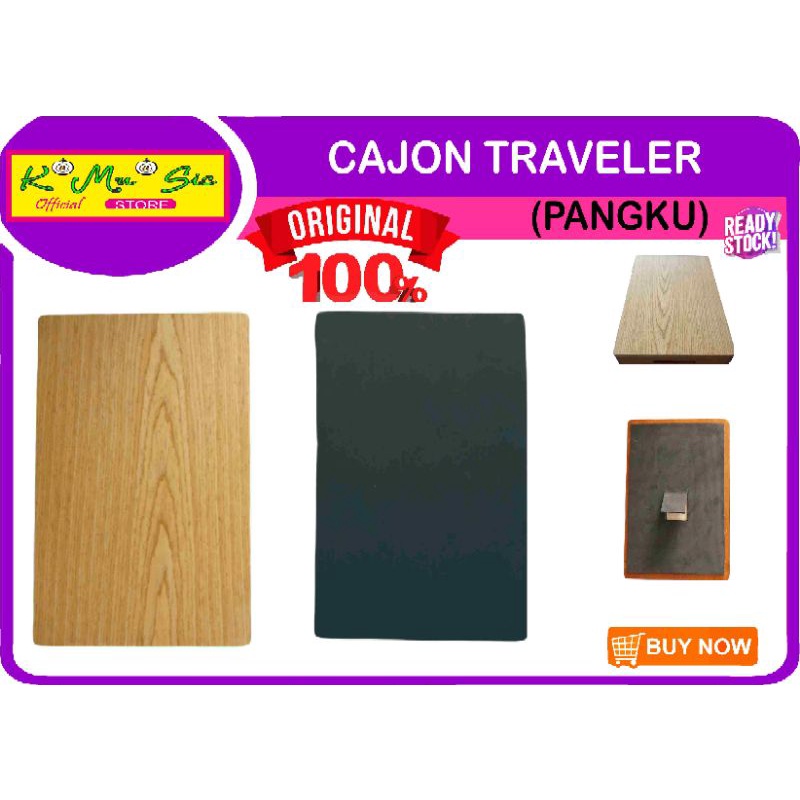 Cajon traveler membran sungkai pangku box kokoh praktis nongkrong ngejam