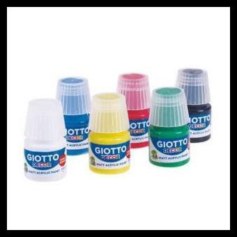 

Best Seller Cat Akrilik Giotto Decor Acrylic Set 6 Warna 25Ml