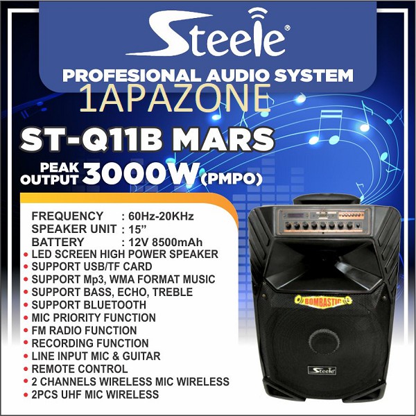 Steele profesional audio system ST-Q11B MARS