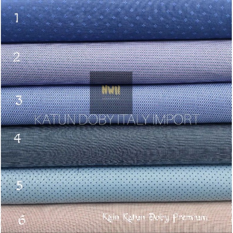 KAIN KATUN DOBY ITALY IMPORT BAHAN KEMEJA/KOKO