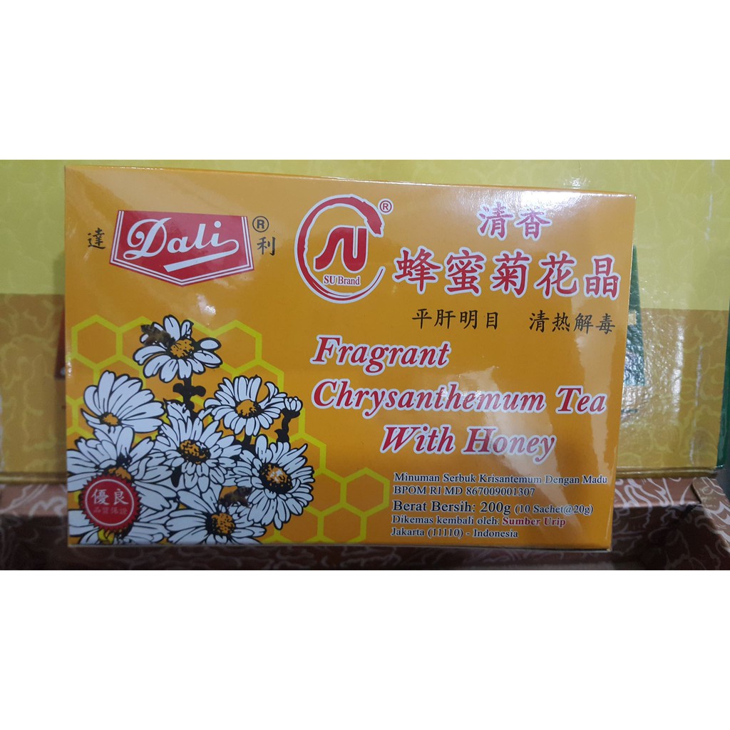 Dali Fragrant Chrysanthemum Tea Honey Teh Bunga Kembang Krisan Madu