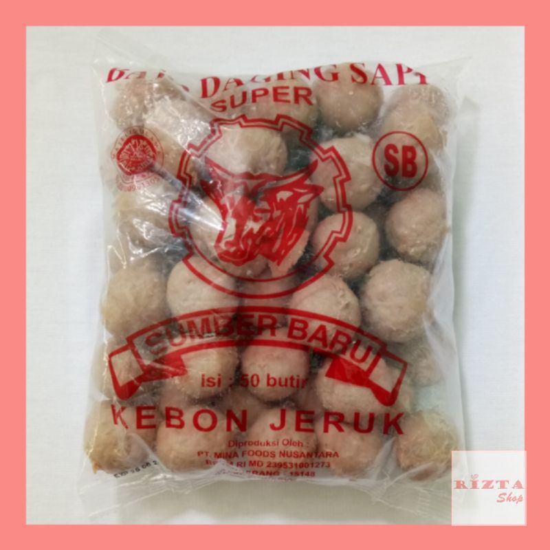 

Baso Daging Sapi Super Kebon Jeruk isi 50