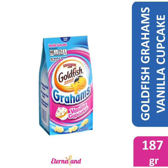 

INSTANT-CAMILAN- GOLDFISH BAKED SNACK CRACKERS VANILLA CUPCAKE 6.6 OZ -CAMILAN-INSTANT.