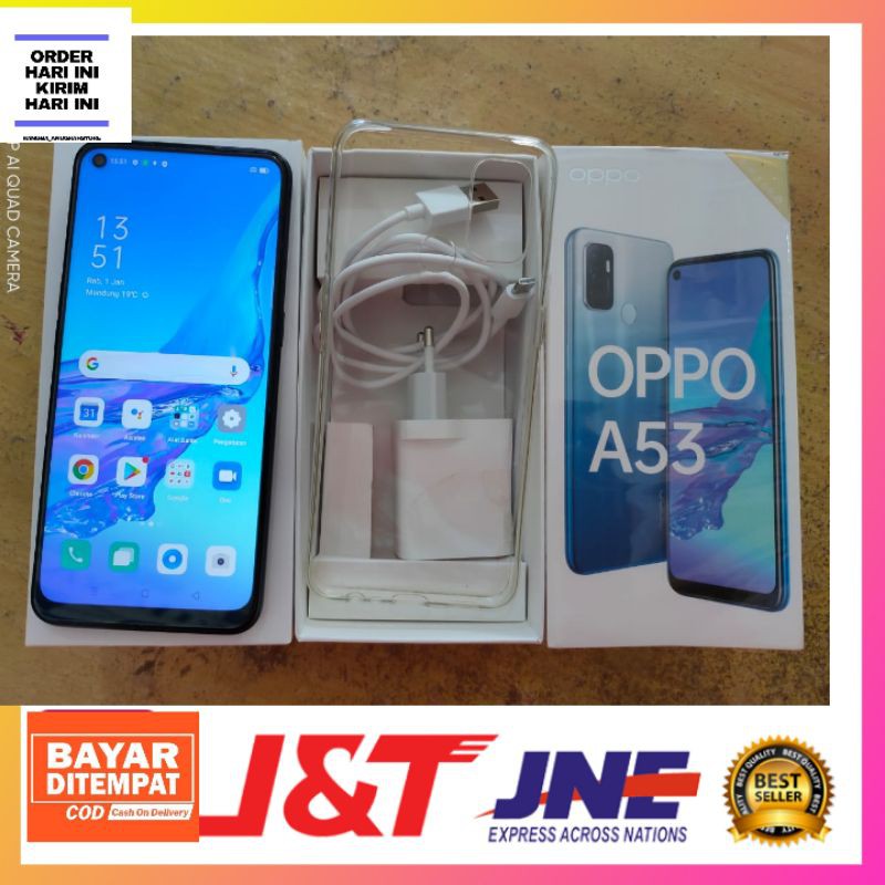 Oppo A53 Ram 4/64gb Second