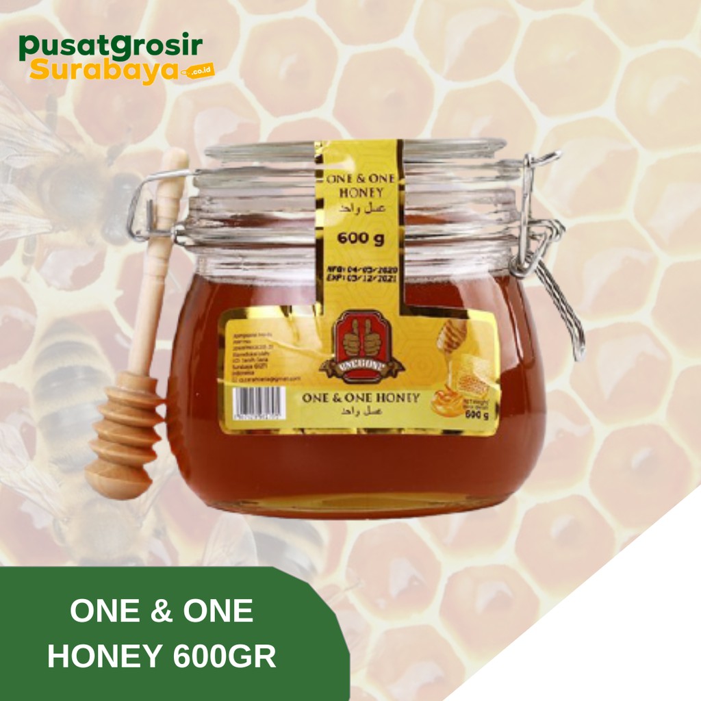 

Madu One & One 600gr One & One Honey Madu Asli Madu Murni 600 gr FREE Sendok Kayu