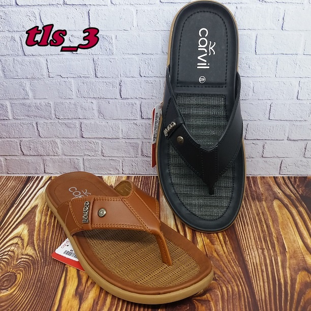 Sandal pria japit kasual carvil kiano ori sendal jepit resmi 39-44