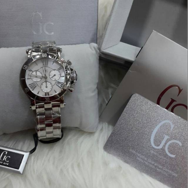 Jam Tangan Gc X73001M1S Rantai Original Swiss Made