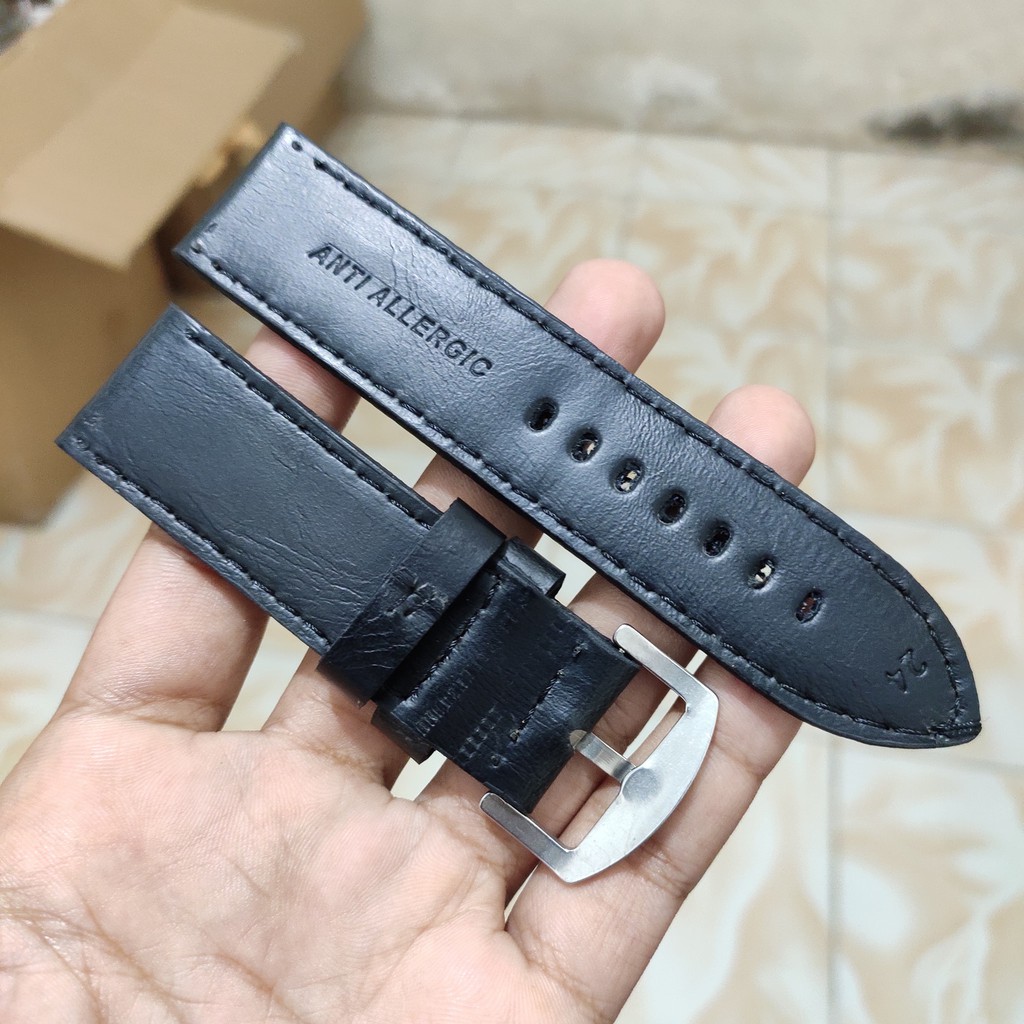 TALI JAM TANGAN BLACK HITAM MURAH.