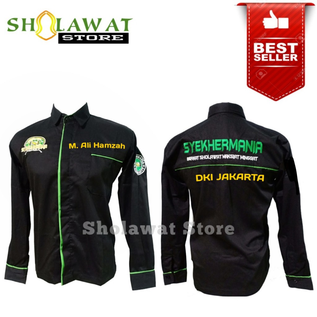 TERLARIS HEM KEMEJA SYEKHERMANIA CUSTOM