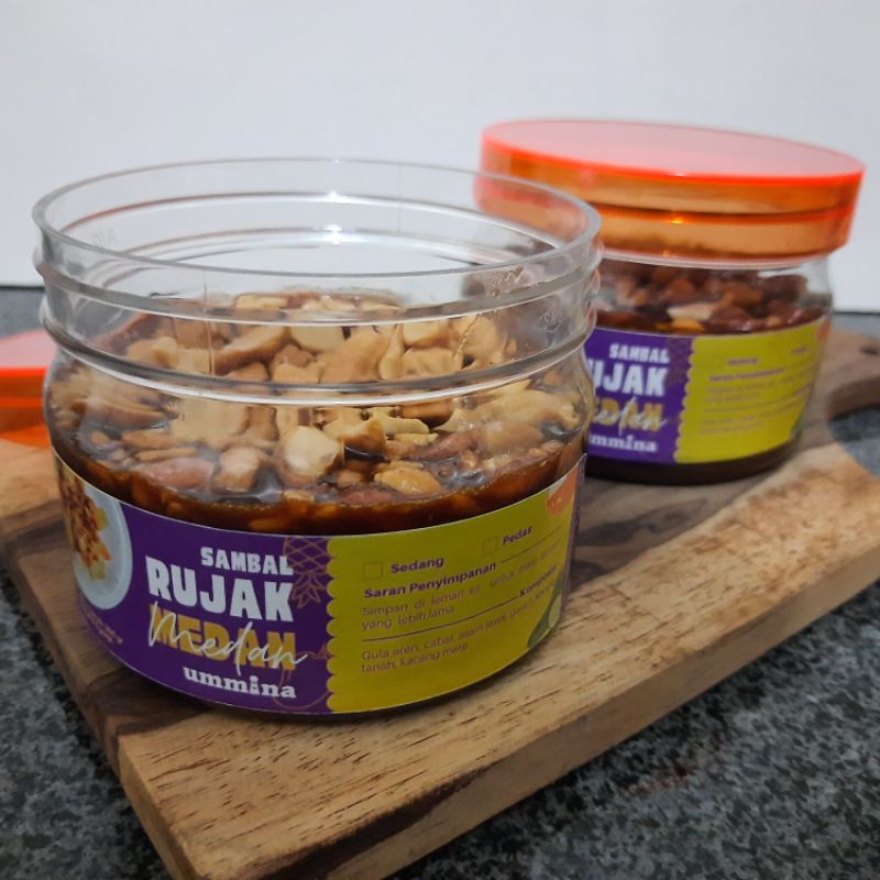 

Ummina Sambal Rujak Medan bumbu Instan kacang mete mede