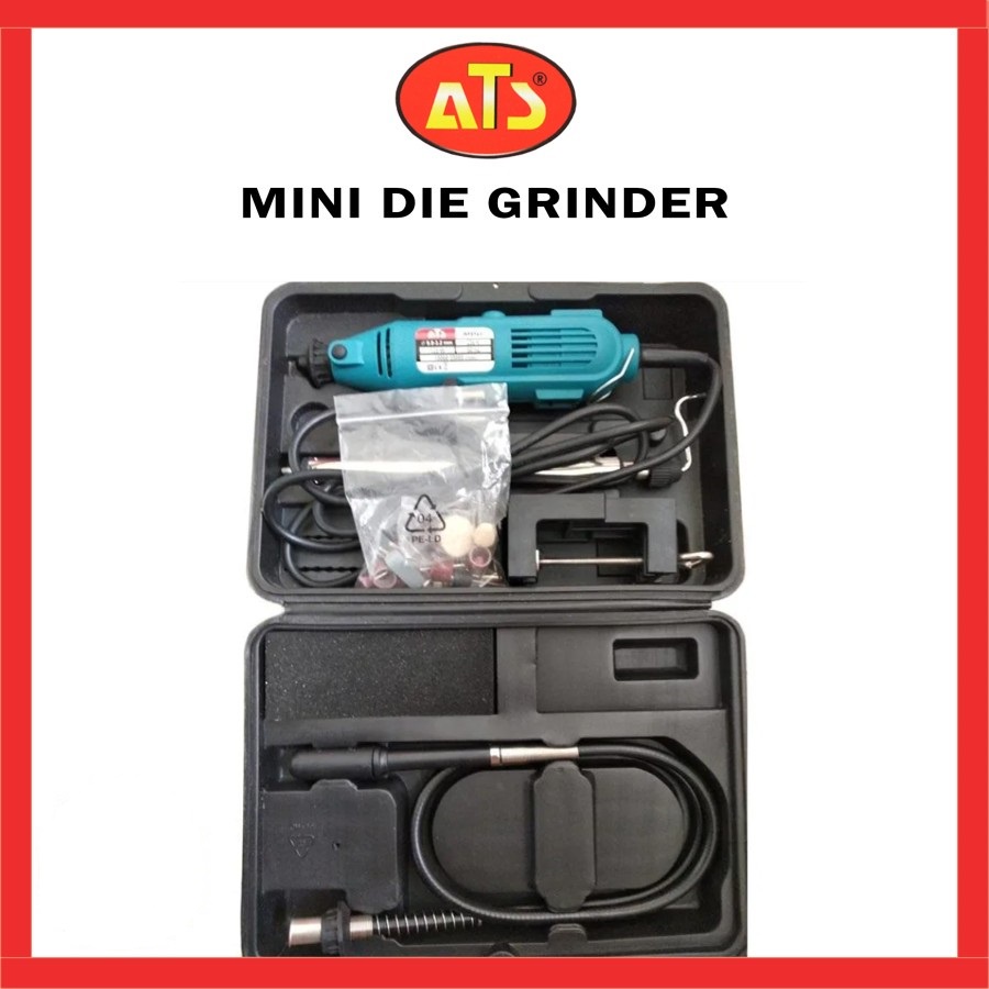 MINI GRINDER SET 40 PCS ATS DIE GERINDA BOR TANGAN MINI TUNER DRILL