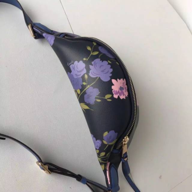 Bumbag Coach Flower signature waist bag