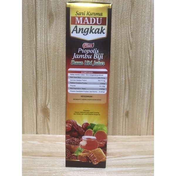 Sari Kurma Madu Angkak|Pus Propolis Jambu Biji Daun Ubi jalar|Darusyifa|Demam turun|Trombosit naik