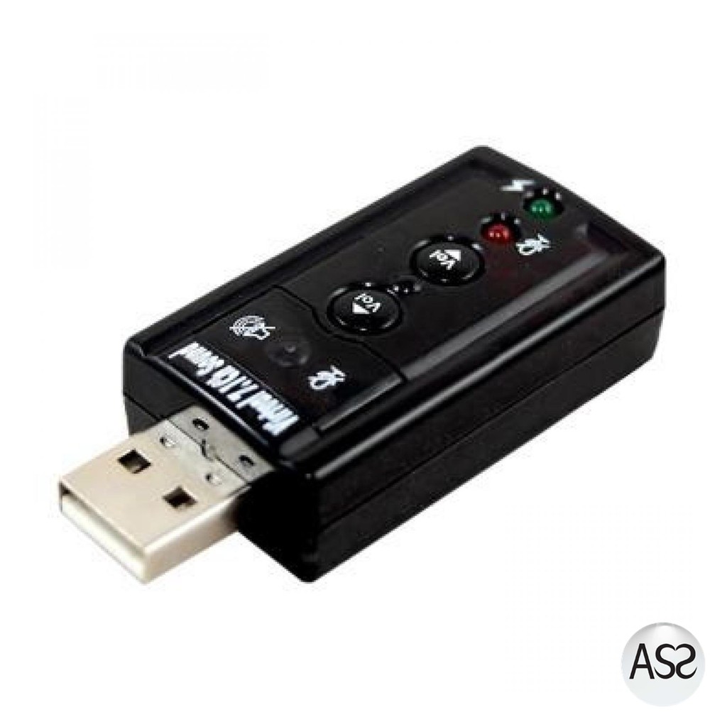 ASS Shop - Taffware USB 7.1 Channel Sound Card Adapter - TC-03