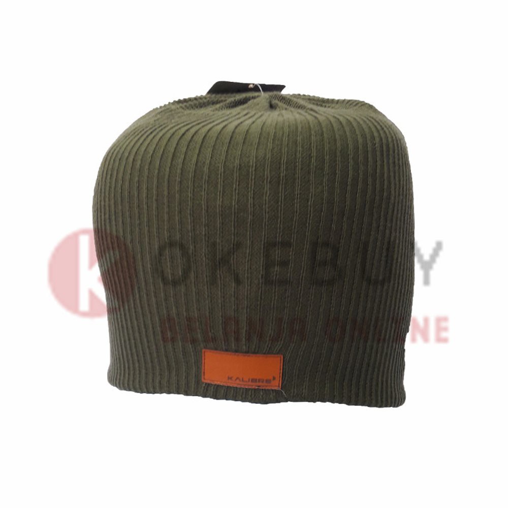 Topi Kupluk KALIBRE 991365 330 Olive Headware Pelindung Kepala - Kupluk Pria