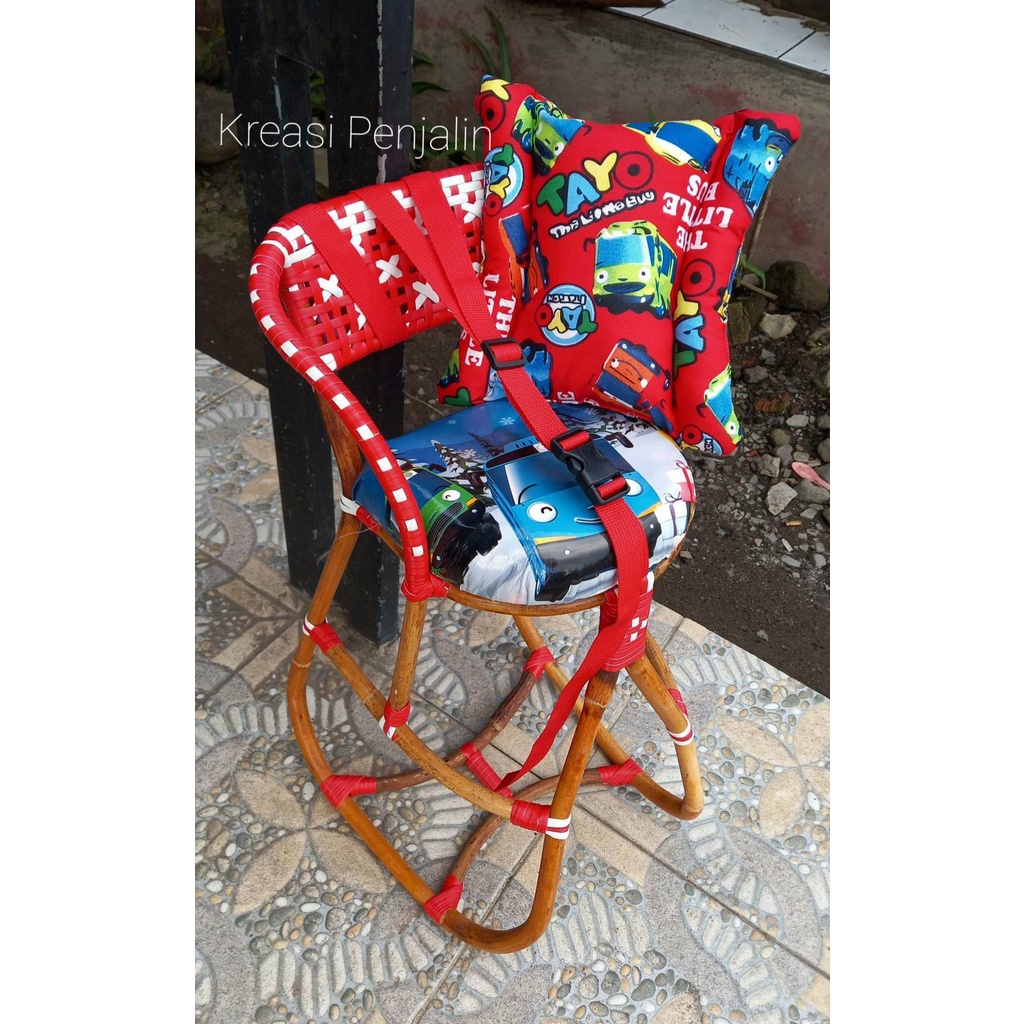 Bocengan anak untuk motor matic Free sabuk &amp; Bantal