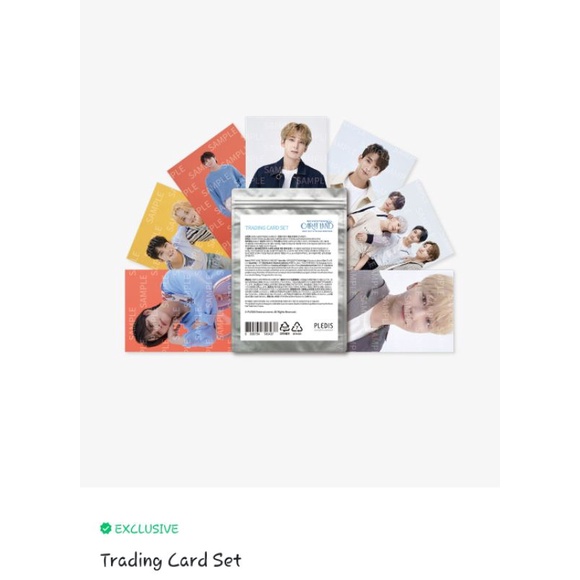 READY STOCK & PELUNASAN TRADING CARD SET 2021 Seventeen in Caratland Official Merch