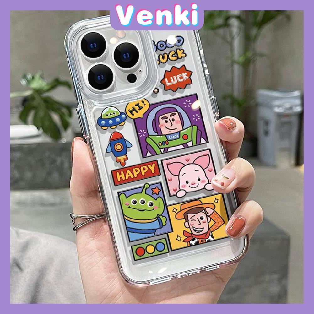 iPhone Case HD Acrylic High Quality Hard Shell Metal Button Protection Camera Shockproof Cartoon Cute Compatible with iPhone 14 Pro Max 14 Plus 13 Pro Max 12 Pro Max 11 XR 7Plus