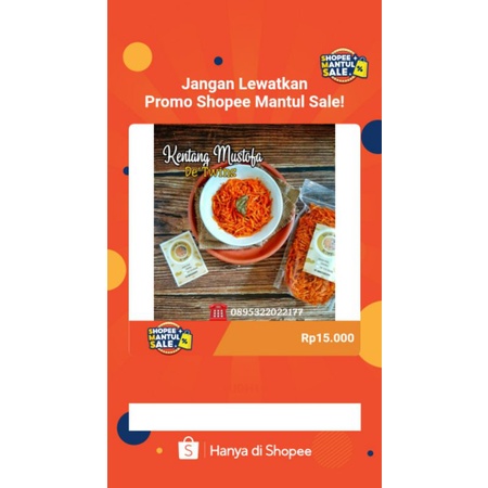 

Kentang Musthofa De'twins 100 gram