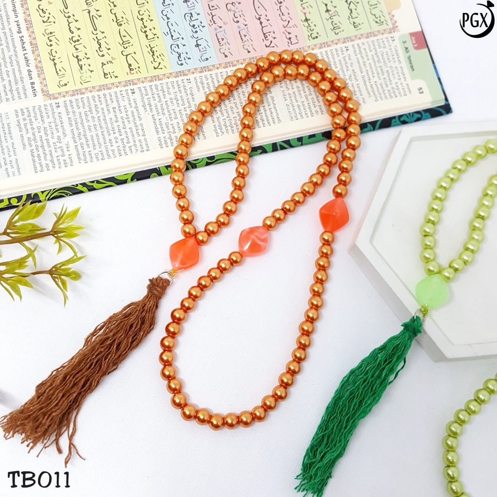 PGX Tasbih Mutiara / Kristal Mewah 99 Butir Fashion Muslim TB011