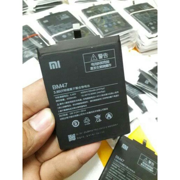 Baterai BM47 ( Baterai Hp Redmi 4x ,Redmi 3 , Redmi 3S )