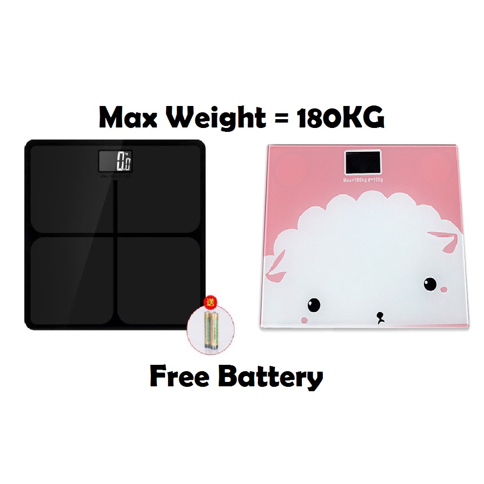 Timbangan Badan Digital 180KG Taffware dan Desain Kartun Timbangan Badan Digital 180KG Taffware dan Desain Kartun