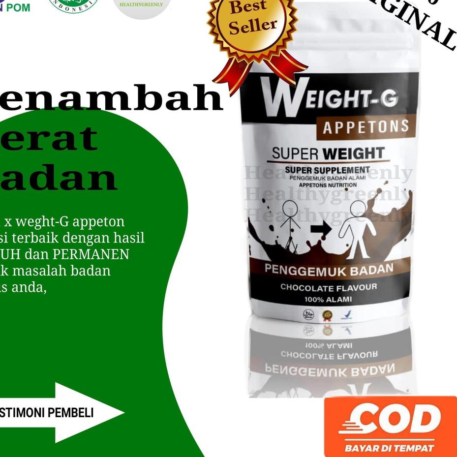 Terlaris () SUSU PENGGEMUK BADAN SUPER WEIGHT-G SUSU+KAPSUL FHD