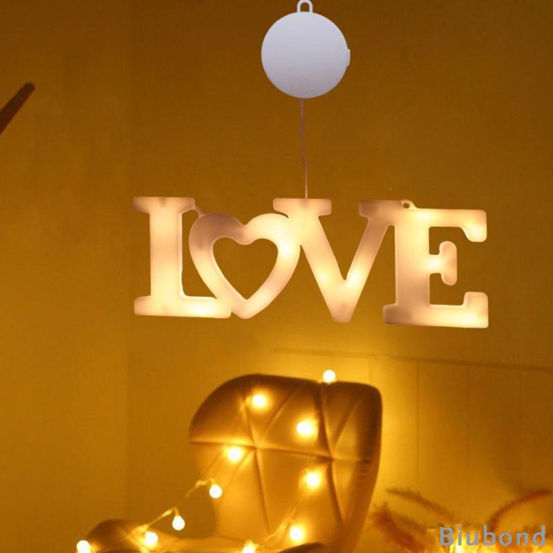 LED Light Letter, Valentine Gift - Light Up Sign Valentine's Day Proposal Sign with Suction Cup,