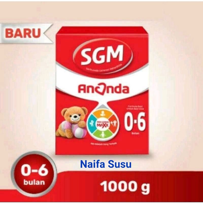 SGM ANANDA 0-6 BULAN 1000 gr