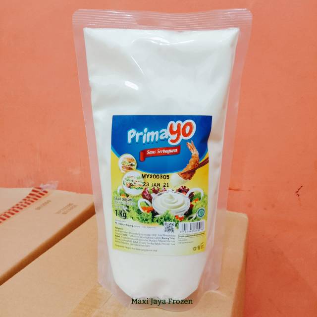 

Mayonaise Primayo Saus Serbaguna 1 Kg Murah halal Lezat