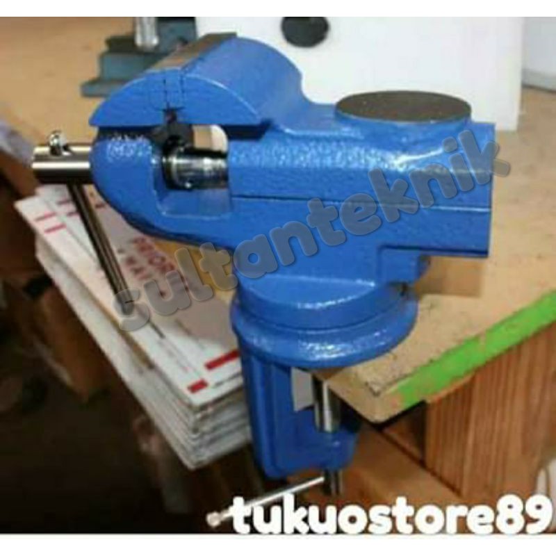 catok ragum putar 2inch / ragum meja 2" / mini bend vise 2" heavy duty