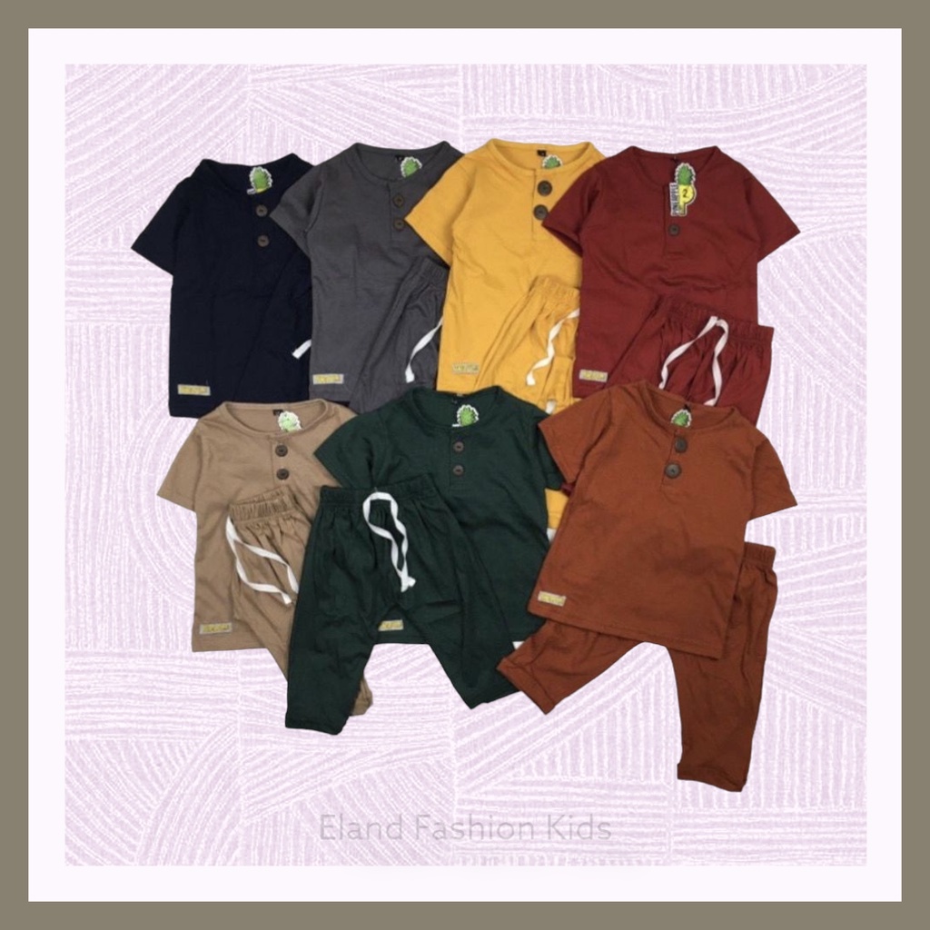 IANO SET / JOGER SET / PAKAIAN ANAK / BAJU ANAK KIANO / SETELAN ANAK KIANO - Eland Fashion Kids