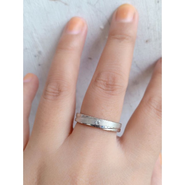 CINCIN TITANIUM ANTI KARAT TERLARIS  BISA BAYAR DI TEMPAT