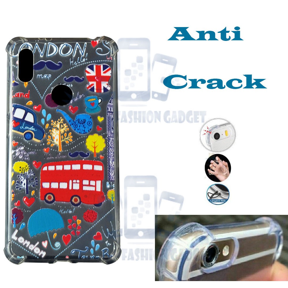 ANTI CRACK Xiomi Redmi S2 / Case Anti Shock / Casing Anti Crack Softcase Motif Xiomi Redmi S2