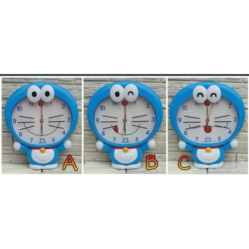 jam Dinding doraemon Full body size 27 x 32