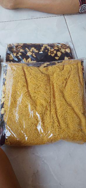 Maura Couple Sania Ruffle Batik Couple Ori Ndoro Jowi Dnt Garansi Termurah -batik Solo