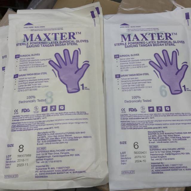 SARUNG TANGAN STERIL/HANDSCOON STERIL