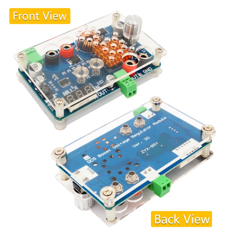 Btsg ADJ Voltage DC-DC 5-32V to 5-45V Step Down Led Modul Konverter Daya Step Down