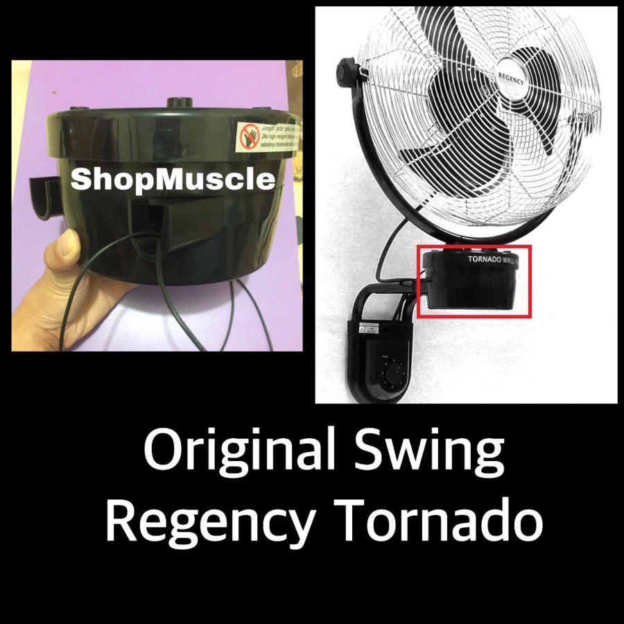 (Original) Swing TW Kipas Angin Regency Tornado Spare Part wall fan dinding