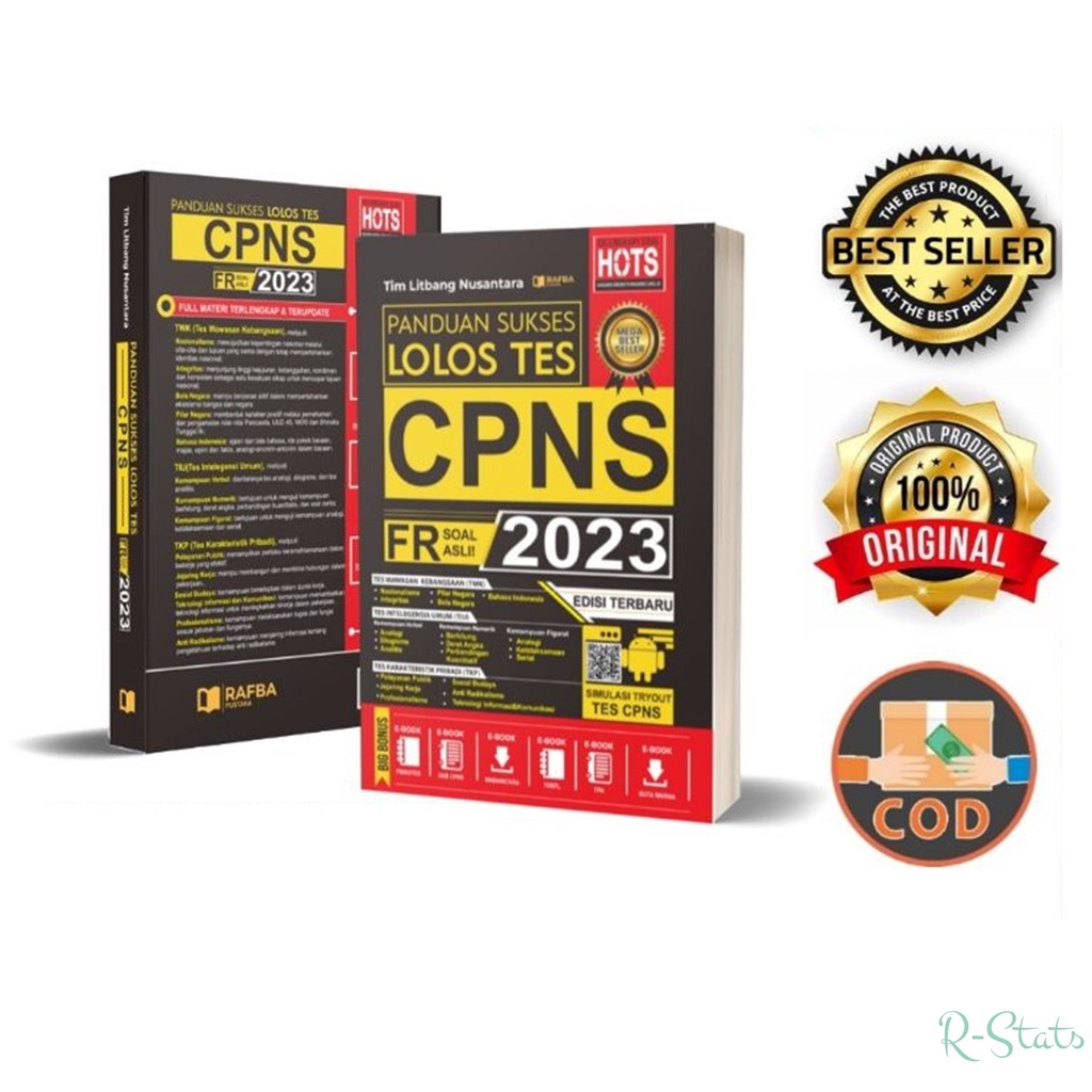 Buku Latihan Soal Tes Masuk CPNS 2023 Terbaik Best Seller Ori Original-4