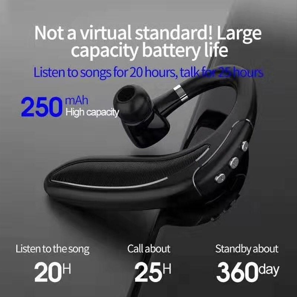 HEADSET EARPHONE BLUETOOTH MODEL KUPING WIRELESS