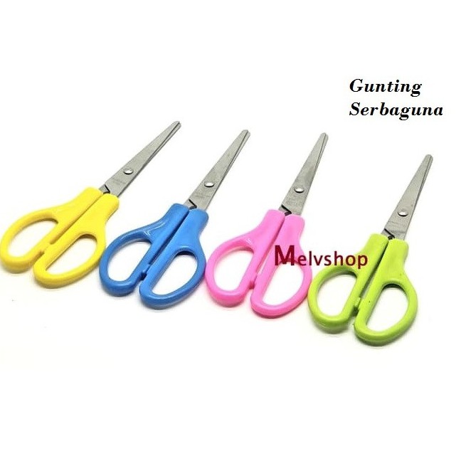 

GUNTING KERTAS SERBAGUNA TAJAM - Scissor multifungsi Stainless Steel - GUNTING ALAT TULIS KANTOR